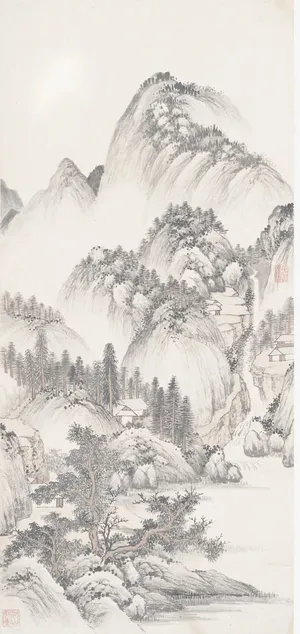 端午节中国风水墨画古典免抠 端午节中国风水墨画古典免抠