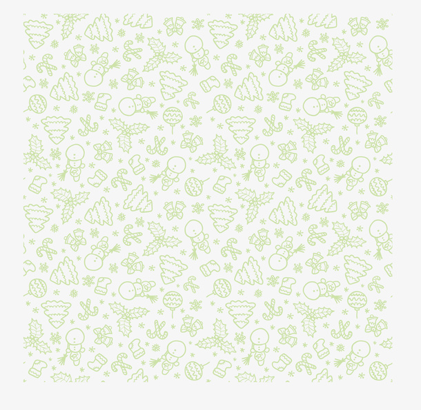 绿色圣诞节树木背景