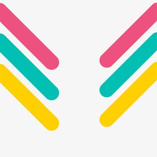 彩色圆柱形简约时尚流体背景图