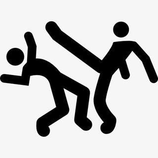 巴西卡波耶拉舞者的剪影图标免抠