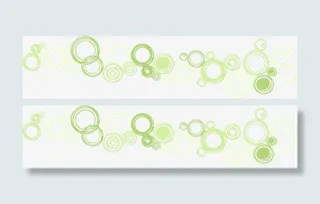 绿色玉圆环漂浮免抠