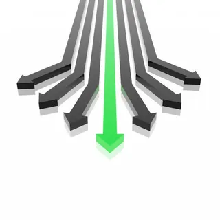 商务箭头设计元素免抠