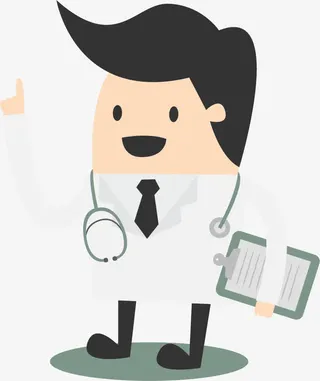 医护人员矢量素材免抠