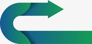 绿色拐弯箭头免抠