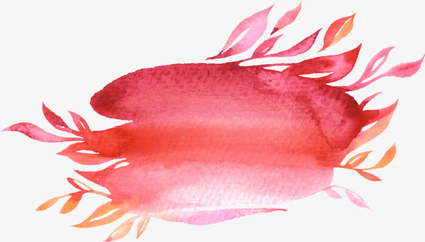 水彩效果免抠