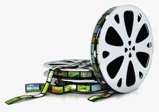 电影胶片免抠标签元素