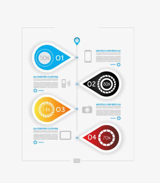 ppt信息列表免抠