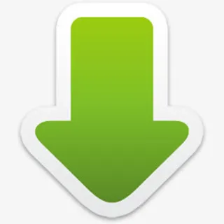 向下箭头图标免抠标签元素