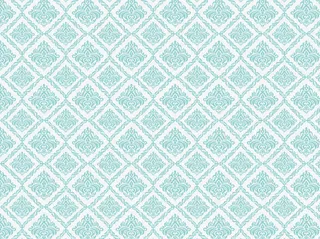 手绘绿色花纹中国风免抠