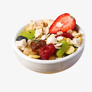 手工自制水果麦片素材免抠 手工自制水果麦片素材免抠