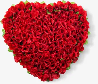 手绘玫瑰花爱心免抠图免抠