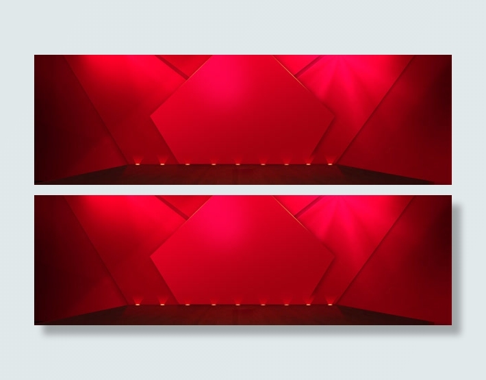 淘宝双banner背景图