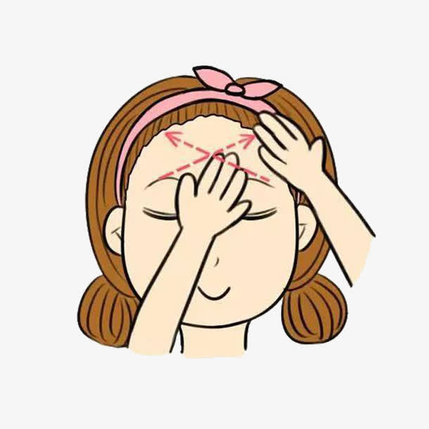 美颜秘笈美颜手法教学免抠