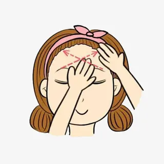 美颜秘笈美颜手法教学免抠