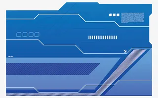 蓝色科技背景图案