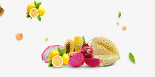 火龙果榴莲木瓜免抠