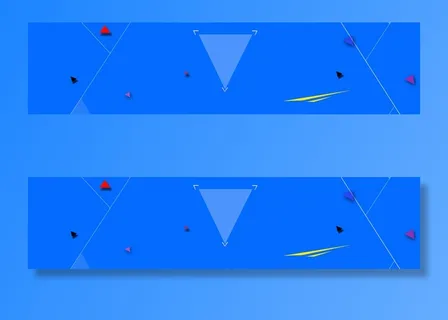 蓝色淘宝促销banner背景高清