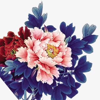 牡丹花富贵免抠