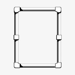 爆炸不规则边框装饰条免抠