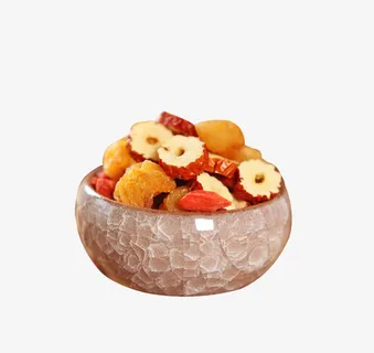 桂圆红枣茶食材素材免抠