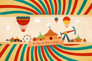 卡通游乐场矢量扁平图案背景高清