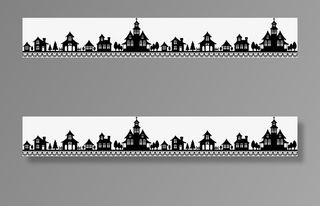 精美花边分割线免抠