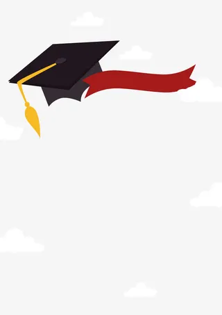 毕业帽子元素免抠png透明图层免抠