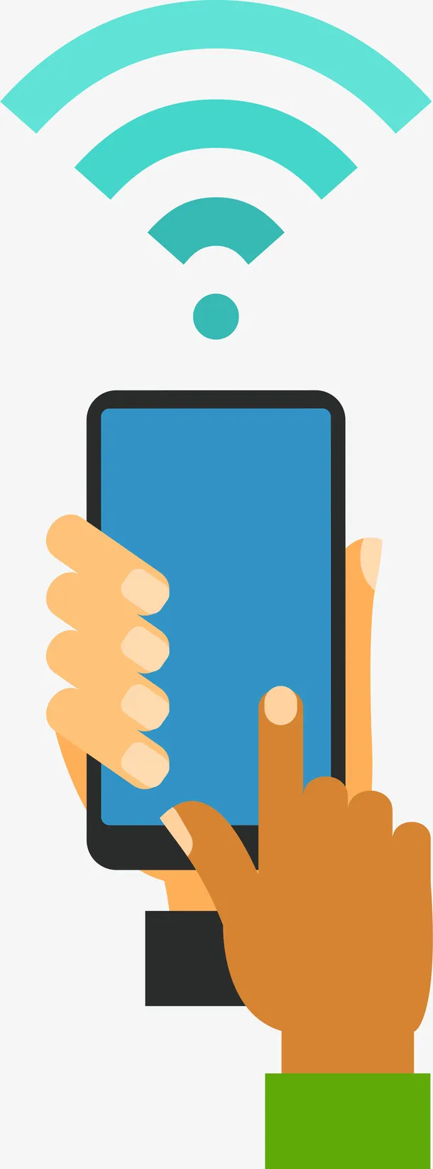 无线设备网络连接免抠