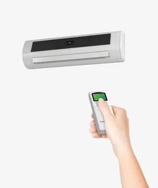 实物遥控空调的手免抠