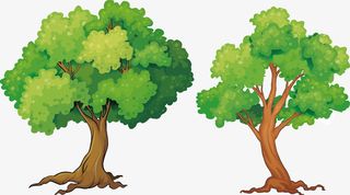 杏树春天矢量免抠