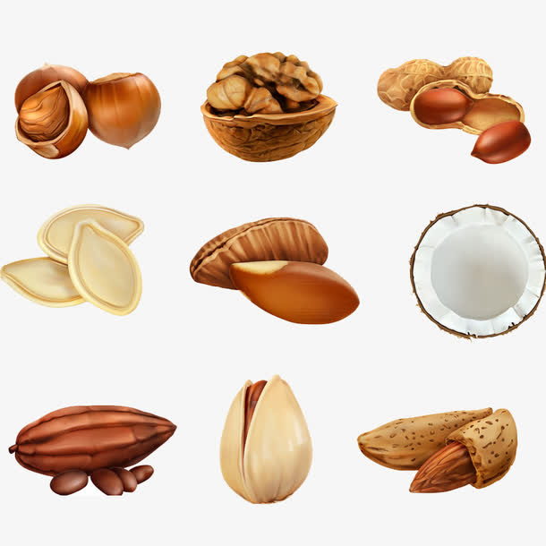 坚果图片免抠