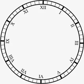 时钟表盘免抠手绘/卡通卡通元素