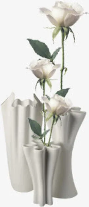 现代简约花瓶免抠