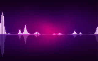 紫色动感音效背景素材高清