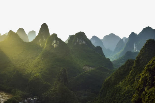 广西桂林阳朔风景免抠