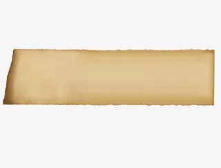 宣纸古风书轴矢量素材免抠