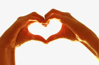 恩爱的双手形免抠