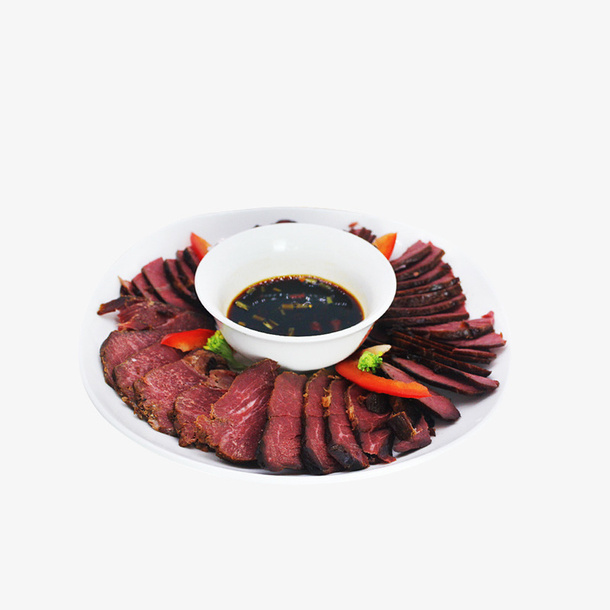酱香牛肉  盘子免抠