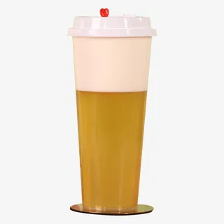 乌龙茶奶盖蜜桃乌龙免抠