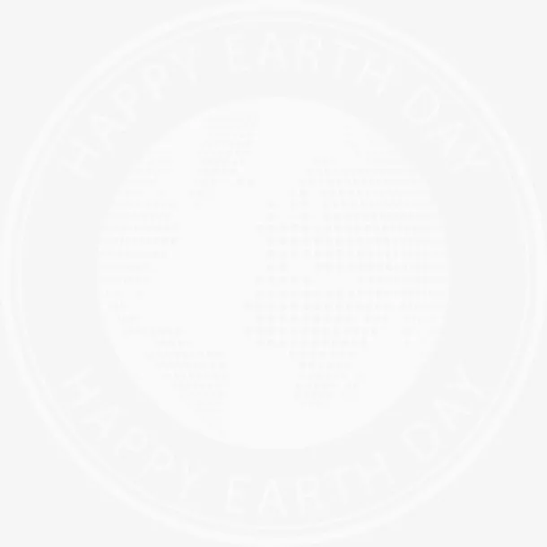 世界地球日快乐白色地球免抠