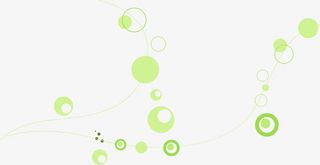 绿色圆点漂浮免抠