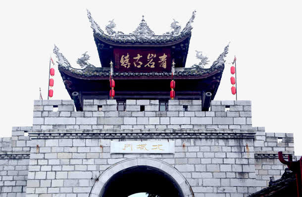 雄伟的城门免抠