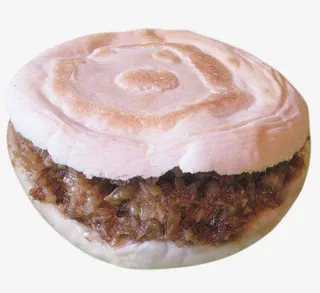 西安传统小吃腊汁肉白吉馍免抠p免抠