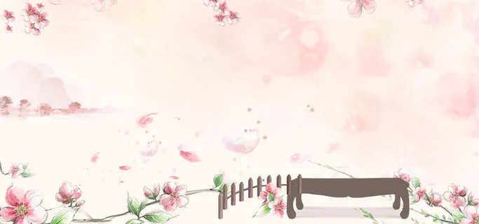 小清新海报素材背景高清