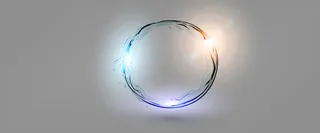 水圈绚丽光晕高清