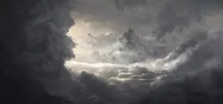 云朵云层渲染效果光效免抠