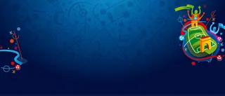 蓝色体育背景高清