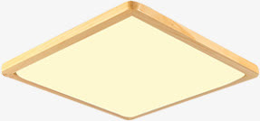 黄色吊顶灯免抠