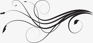 蔓藤装饰物免抠