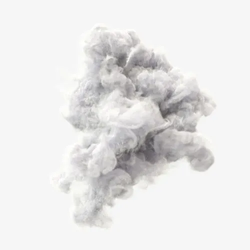 白色朦胧装饰烟雾设计图免抠